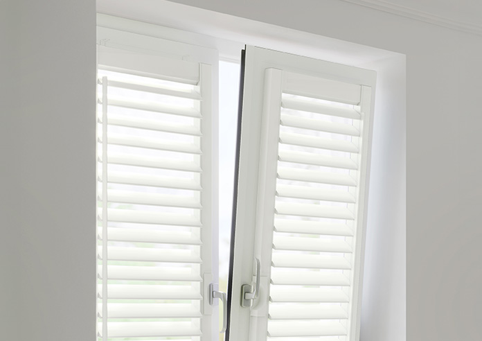 Sierra, Breeze White - Perfect Fit Shutter Blind - Image 8